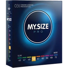 My.Size Pro Kondome 53 mm Breite 3er