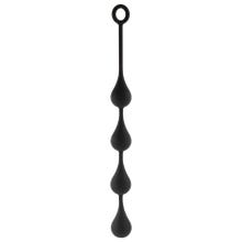 52 x 0,9 - 5 cm HoleMax - Hot Drops - Silicone Ass Balls XL black