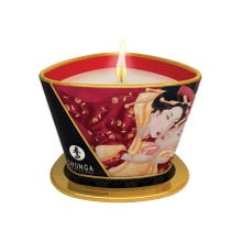 SHUNGA Massage-Kerze 170ml Romance - Erdbeerwein