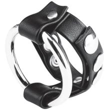 Cockstar Cockring with adjustable Snap Ball Strap