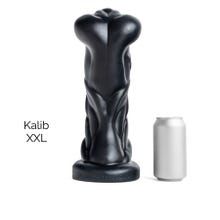 33 x 11,6 cm Mr. Hankeys Toys - Kalib XXL Soft Dildo Vac-U-Lock black