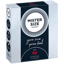 Mister Size 60 mm Breite Kondome 3er