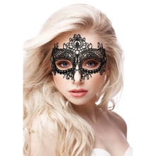 OUCH Queen Black Lace Mask black
