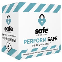 SAFE Condoms - Perform Safe - Performance - 5 Stk.
