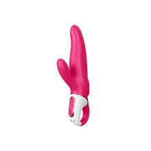 22,1 x 4 cm Satisfyer Mr. Rabbit Vibrator pink - Akku Power