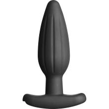 13,5 x 4 cm ELECTRASTIM - Rocker medium Silicone Noir Plug black