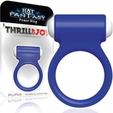 Hot Fantasy -Thrill of Joy- Puria Vibro-Ring blue