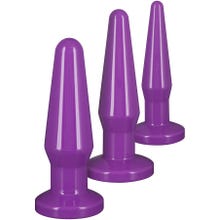 Best Butt Buddies purple - Buttplug-Set