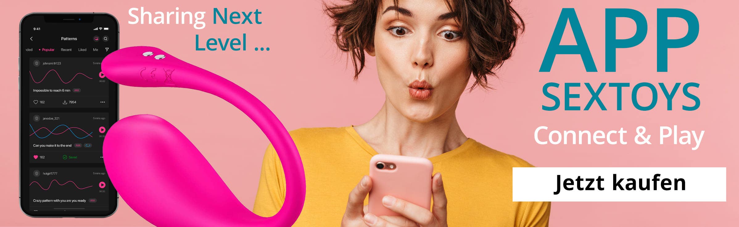 Kategorie APP Sextoys für Sie