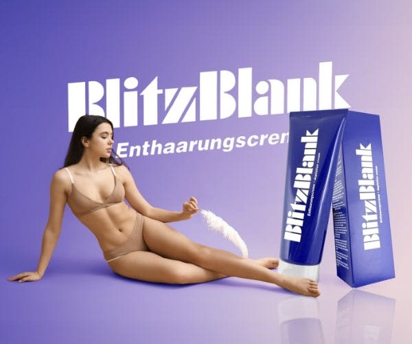 Glatt, Sanft & Unwiderstehlich. – Hol dir jetzt die BlitzBlank-Power und lass die Haare blitzschnell verschwinden!